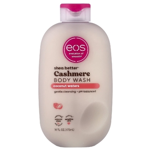 EOS, Shea Better™, гель для душа из кашемира, кокосовая вода, 473 мл (16 жидк. унций)