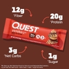Quest Nutrition, Перегрев, протеиновый батончик, ореховый вкус, 12 батончиков по 62 г (2,19 унции)