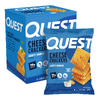 Quest Nutrition, крекеры с сыром, пикантный вкус, 4 пакета по 30 г (1,06 унции)