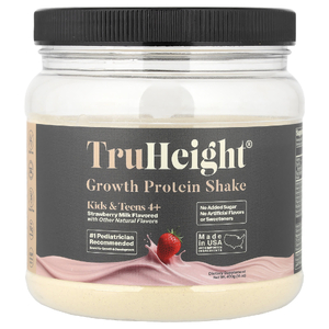 TruHeight, протеиновый коктейль для роста, для детей от 4 лет, клубничное молоко, 400 г (14 унций)