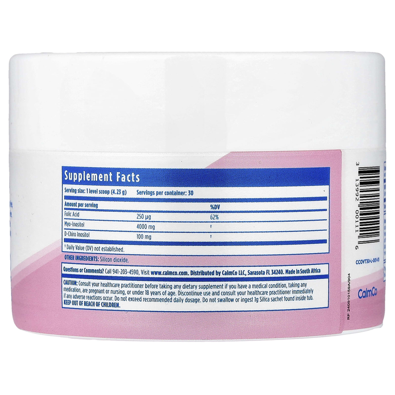 Colic Calm, Ovarigen, смесь мио- и D-хироинозитола с фолиевой кислотой, 126 г