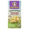 Annie's Homegrown, макароны травяного откорма с сыром, ракообразные и выдержанный чеддер, 170 г (6 унций)