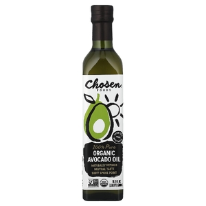 Chosen Foods, 100% чистое органическое масло авокадо, 500 мл (16,9 жидк. унции)