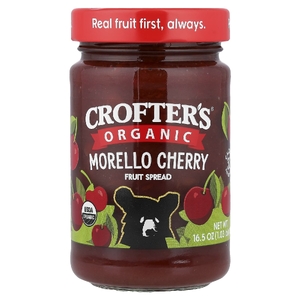 Crofter's Organic, Organic Premium Spread, Morello Cherry, 16.5 oz (468 g) (Товар снят с продажи) 