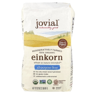 Jovial, органическая универсальная мука из гриба Einkorn, 907 г (32 унции)