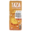 Taza Chocolate, 70% темный шоколад, с апельсиновой хрустящей начинкой, 70 г (2,5 унции)
