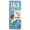 Taza Chocolate, 70% темный шоколад, хрустящая тройная ореховая добавка, 70 г (2,5 унции)