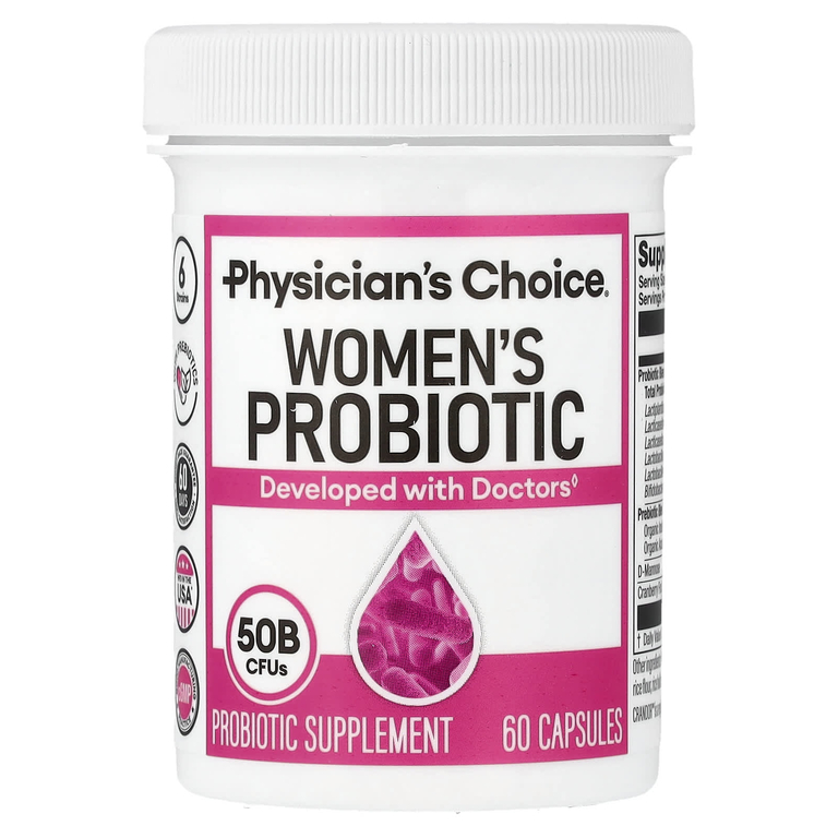 Physician's Choice, пробиотик для женщин, 60 капсул