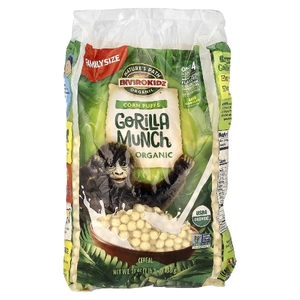 Nature's Path, EnviroKidz, органические хлопья Горилла Munch®, кукурузные хлопья, 650 г (23 унции)