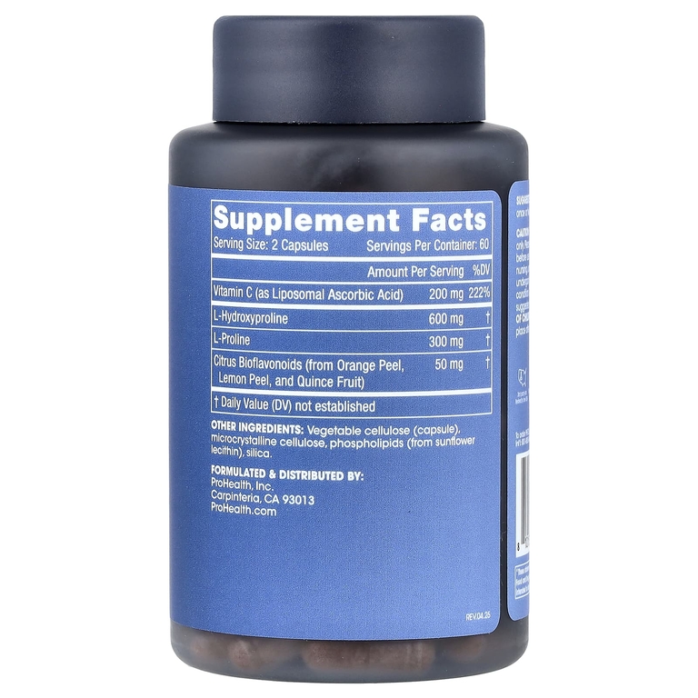 ProHealth Longevity, Pro Collagen Activator, стимулятор выработки коллагена, 120 капсул