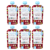 BabyLife Organics, детское питание, 6 пакетиков по 99 г (3,5 унции)