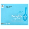 BabyLife Organics, детское питание, для детей от 6 месяцев, груша, клубника и банан, 6 паучей по 99 г (3,5 унции)
