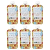 BabyLife Organics, детское питание, для детей от 6 месяцев, груша, клубника и банан, 6 паучей по 99 г (3,5 унции)