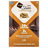 NuGo Nutrition, Slim®, веганские протеиновые батончики, хрустящая арахисовая паста, 12 батончиков по 45 г (1,59 унции)