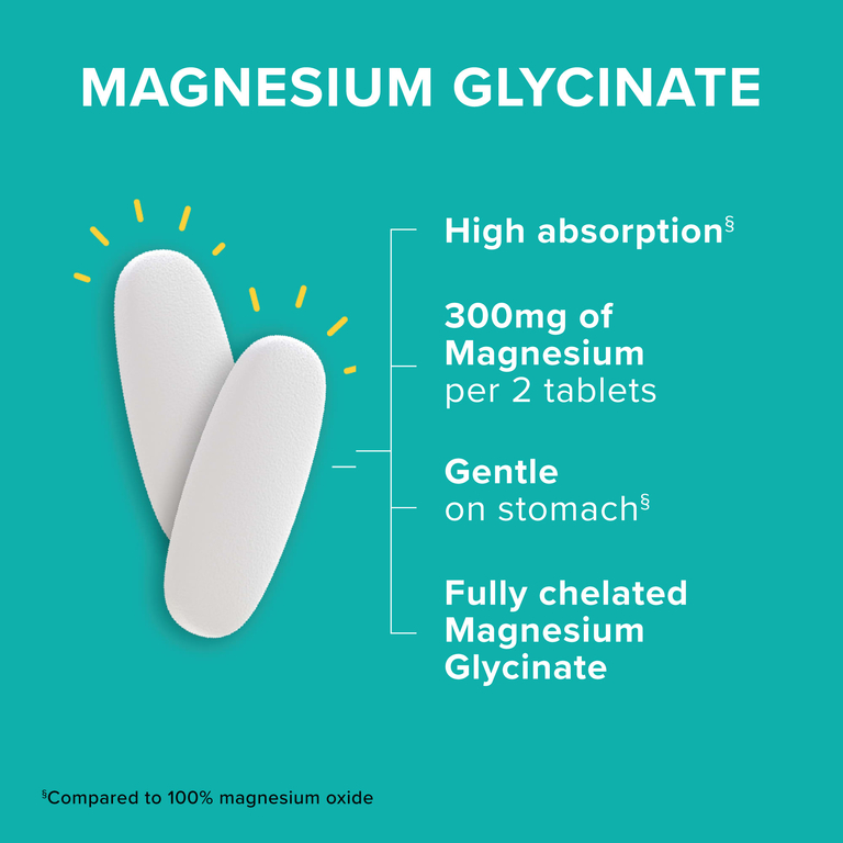 Qunol, глицинат магния, 150 таблеток, покрытых оболочкой (150 мг в 1 таблетке)