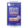 Qunol, Brain Health, Focus Plus, 60 таблеток