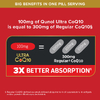 Qunol, Ultra CoQ10, 100 мг, 21 капсула