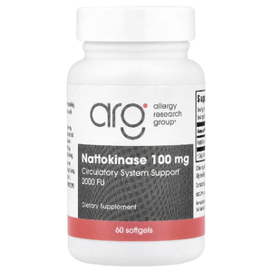 Allergy Research Group, Nattokinase, 100 mg, 60 Softgels