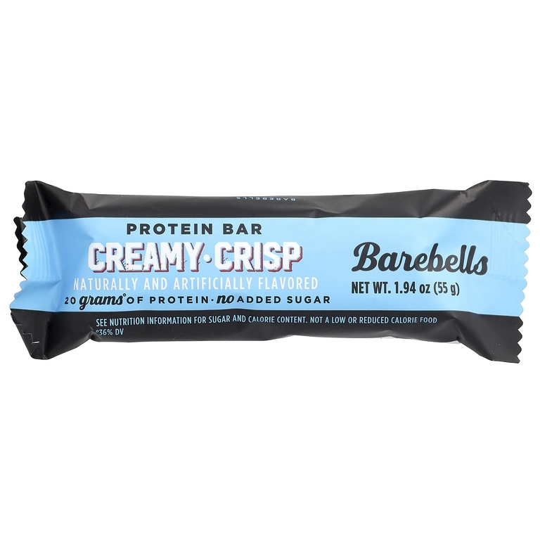 Barebells, Protein Bar, Creamy Crisp, 12 Bars, 1.94 oz (55 g) Each (Товар снят с продажи) 