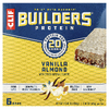 Clif Bar, Builders® Protein Bar, Vanilla Almond, 6 Bars, 2.4 oz (68 g) Each