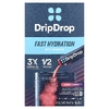 DripDrop, Electrolyte Drink Mix, Juicy Variety, 8 Sticks