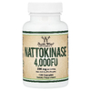 Double Wood Supplements, наттокиназа, 120 капсул (100 мг (2000 FU) в 1 капсуле)