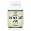 Double Wood Supplements, люмброкиназа, 120 капсул (75 мг в 1 капсуле)
