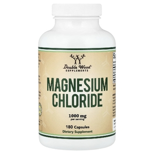 Double Wood Supplements, хлорид магния, 180 капсул (500 мг в 1 капсуле)