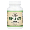 Double Wood Supplements, альфа-ГФХ, 300 мг, 60 капсул