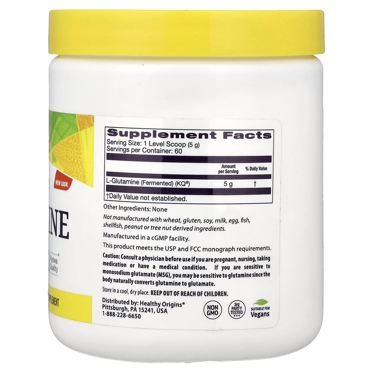 Healthy Origins, American-Made L-Glutamine, 10.6 oz (300 g)