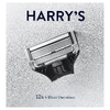 Harry's, сменные кассеты с 5 лезвиями, 12 пастилок