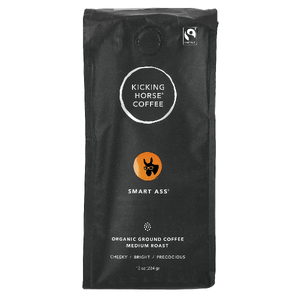 Kicking Horse, Smart Ass®, органический кофе, молотый, средней обжарки, 284 г (10 унций)