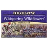 Bigelow, Whispering Wildflowers™, травяной чай с L-теанином, без кофеина, 18 чайных пакетиков, 25 г (0,9 унции)