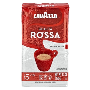 LavAzza Premium Coffees, Qualita rossa, молотый, средняя обжарка, 250 г (8,8 унции)