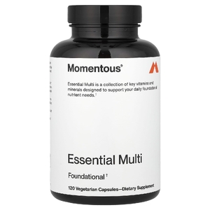 Momentous, Essential Multi, мультивитамины, 120 вегетарианских капсул
