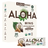 Aloha, Organic Protein Mini Bars, Coconut Chocolate Almond, 20 Bars, 0.85 oz (24 g) Each