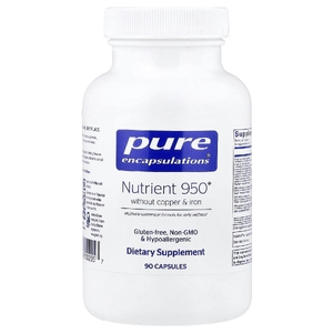 Pure Encapsulations, Nutrient 950® Without Copper & Iron, 90 Capsules