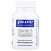 Pure Encapsulations, витамин А, 3000 мкг (10000 МЕ), 120 мягких желатиновых капсул