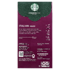Starbucks, VIA®, растворимый кофе итальянской обжарки, микромолотый, темная обжарка, 8 пакетиков по 3,3 г (0,11 унции)