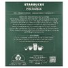 Starbucks, Nespresso®, Колумбия, молотые, средняя обжарка, 8 алюминиевых капсул, 100 г (3,52 унции)