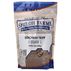 Shiloh Farms, коричневый тефф, 425 г (15 унций)