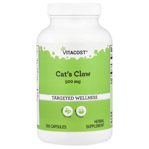 Vitacost, Cat's Claw, 500 mg, 300 Capsules