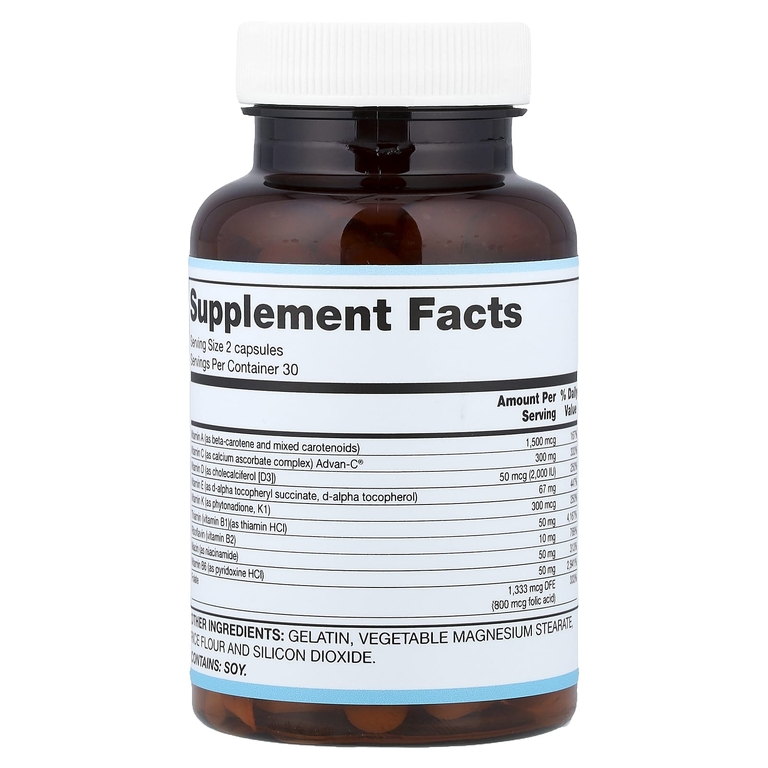 Vitacost, Synergy®, Basic® Multivitamin, 60 Capsules