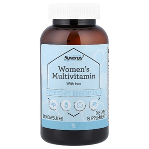 Vitacost, Synergy®, Women's Multivitamin With Iron, 240 Capsules