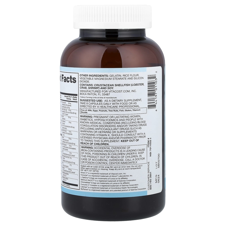 Vitacost, Synergy®, Women's Multivitamin With Iron, 240 Capsules