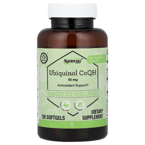 Vitacost, Synergy®, Ubiquinol CoQH, 50 mg, 120 Softgels