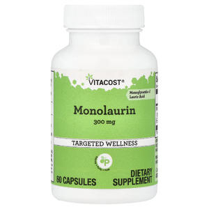 Vitacost, монолаурин, 60 капсул