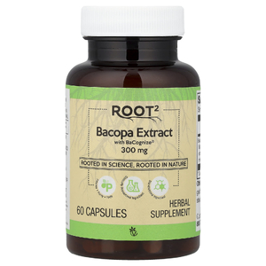 Vitacost, Root2, экстракт бакопы с BaCognize®, 300 мг, 60 капсул
