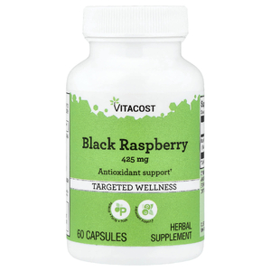 Vitacost, Black Raspberry, 425 mg, 60 Capsules