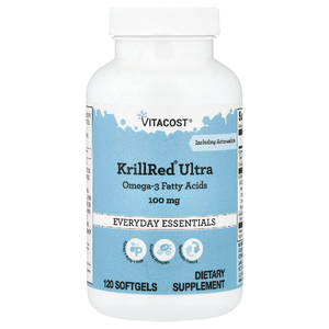 Vitacost, KrillRed® Ultra, 120 капсул